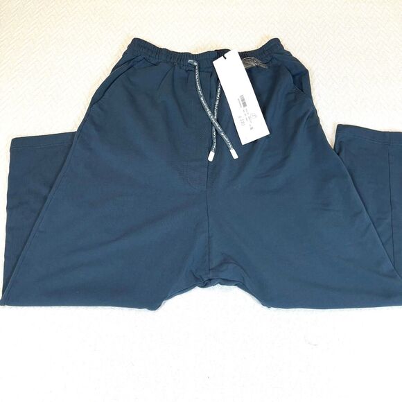 RUNDHOLZ RH BLACK LABEL Womens Blue Sweatpants SZ S Drawstring NEW $250 - Picture 2 of 9